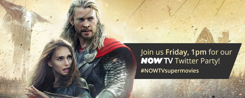 Now TV Super Heroes Twitter Party