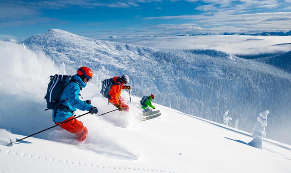 Skiing holidays with Air Canada