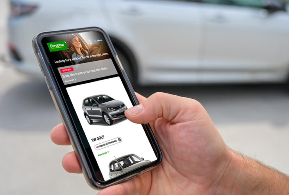 You’re in control when you book with Europcar