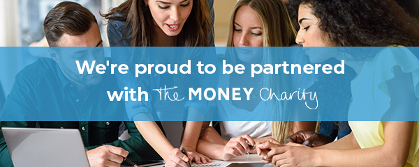 We're proud to be partnered with The Money Charity.