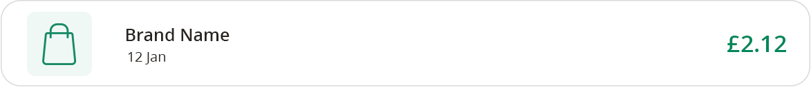 Transaction added to balance
