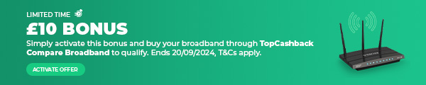 Compare Broadband Deals and get cashback