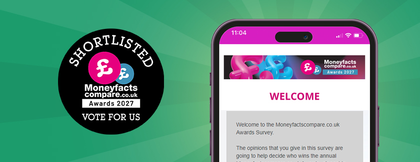 Moneyfacts cashback site of the year header image
