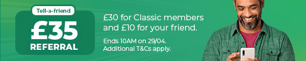 Tell a Friend £35 Bonus