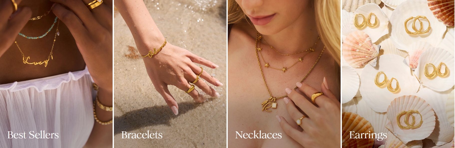 An image showing some of the jewellery Abbott Lyon sell