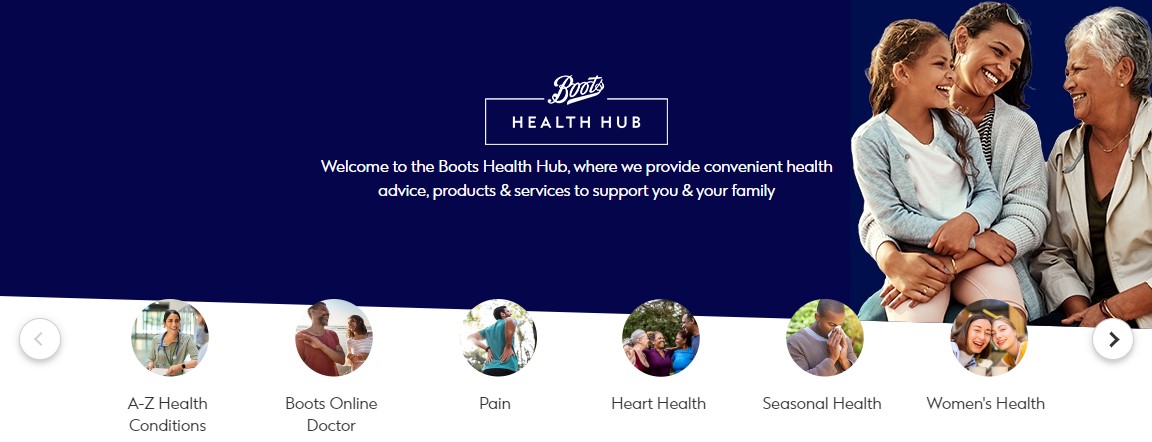 Boots Health Hub