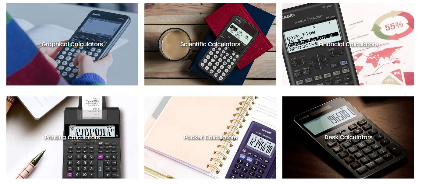 Casio calculators