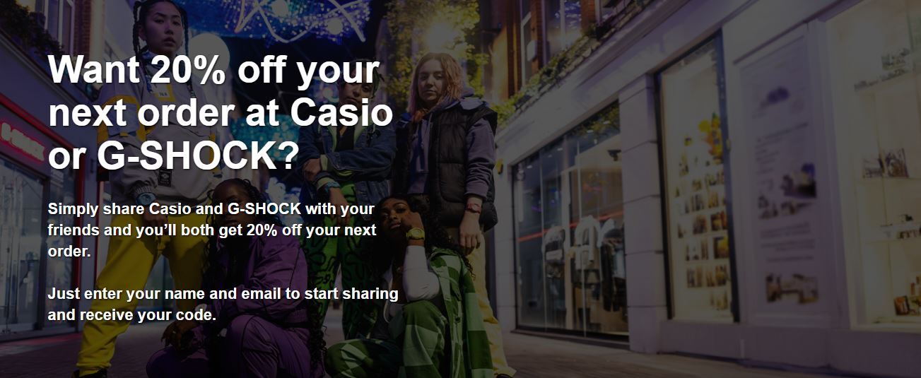 Casio discount and savings