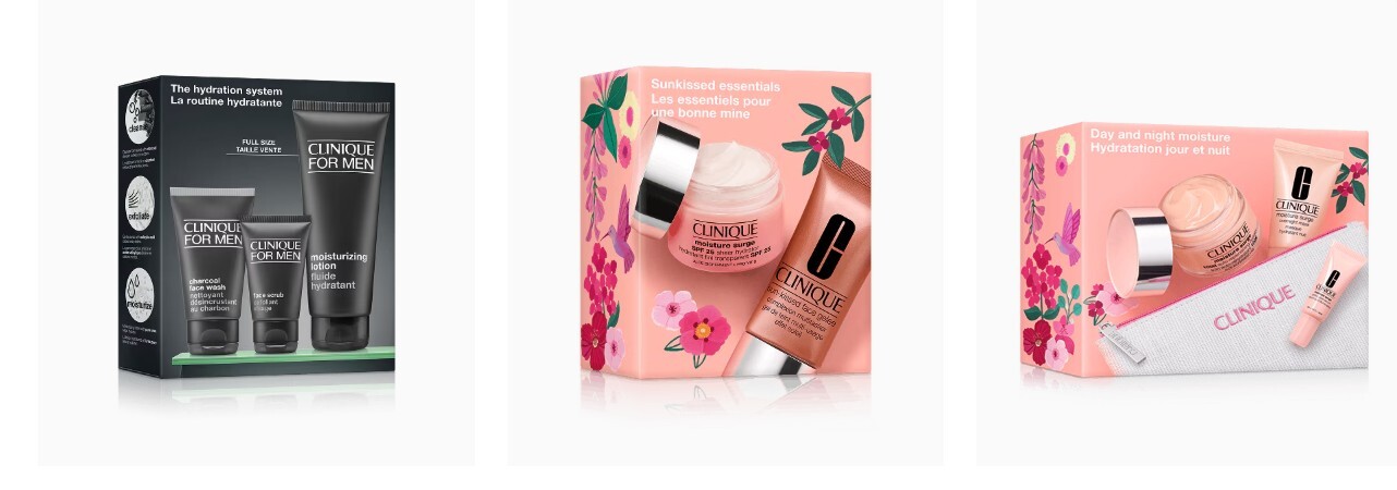 Clinique gift sets