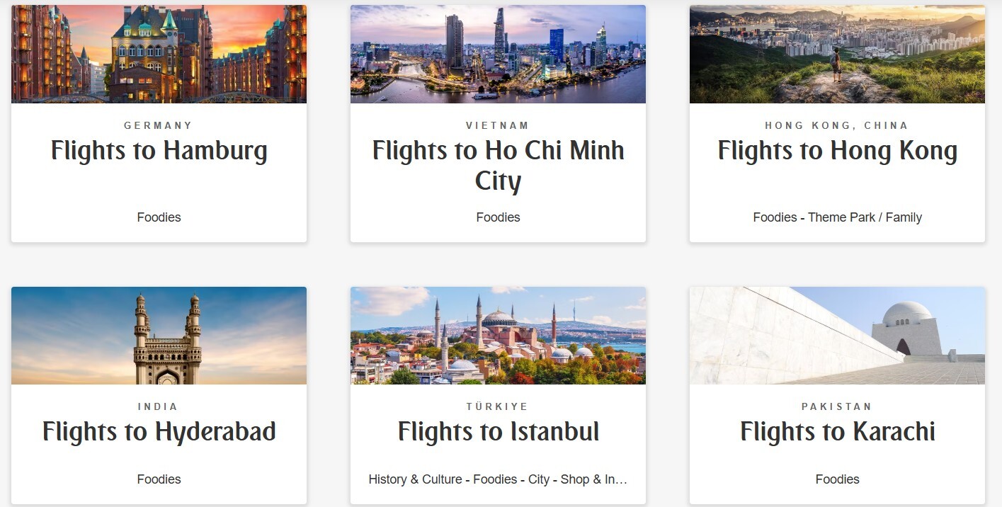 Emirates flights
