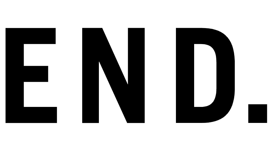 END. Clothing logo
