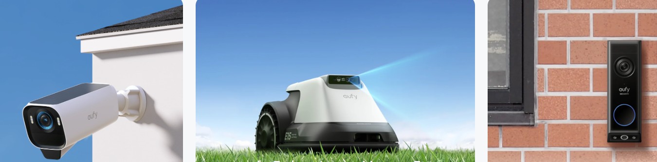 Eufy homepage