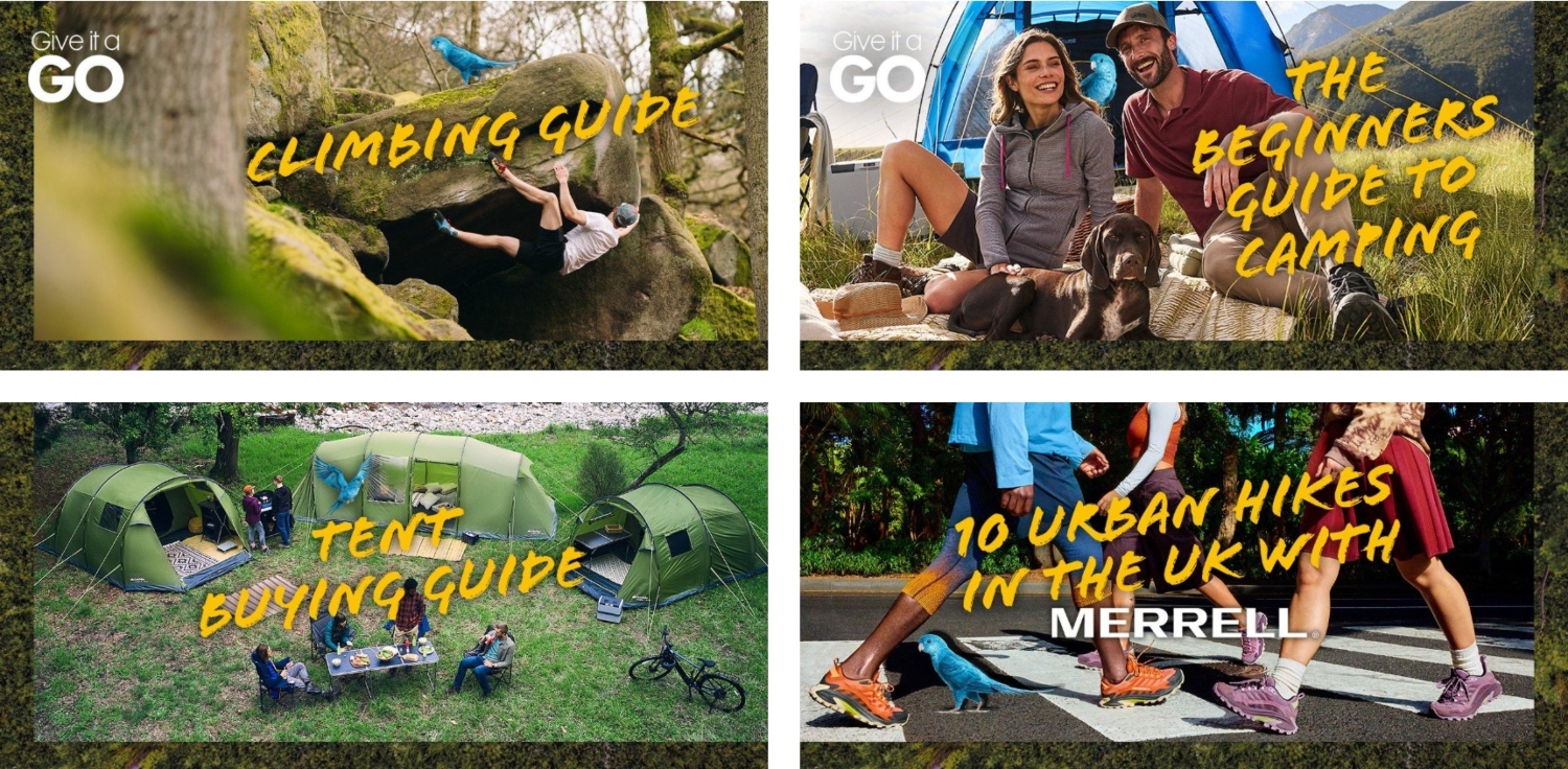 Go Outdoors outdoor guides