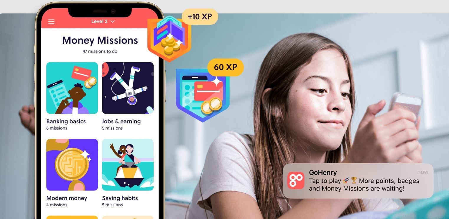 GoHenry app for kids & teens