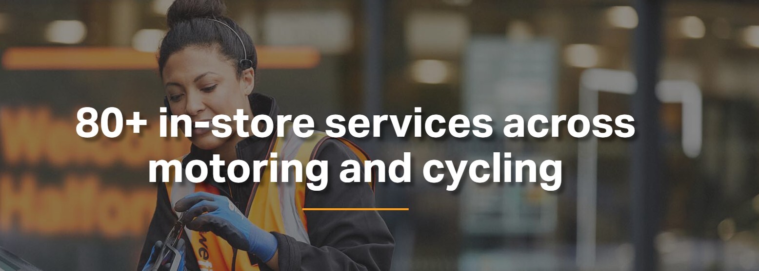 Halfords services