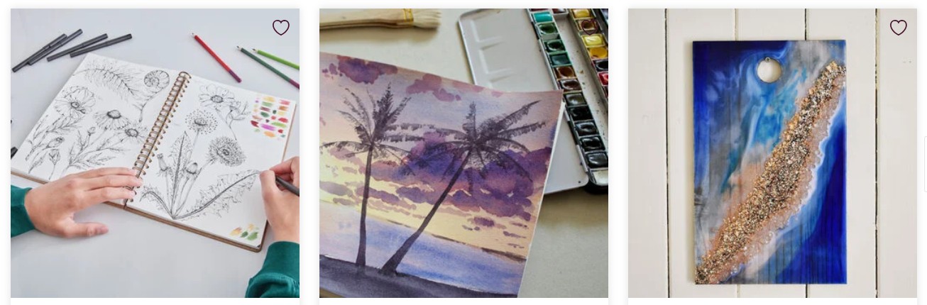 Hobbycraft art inspiration