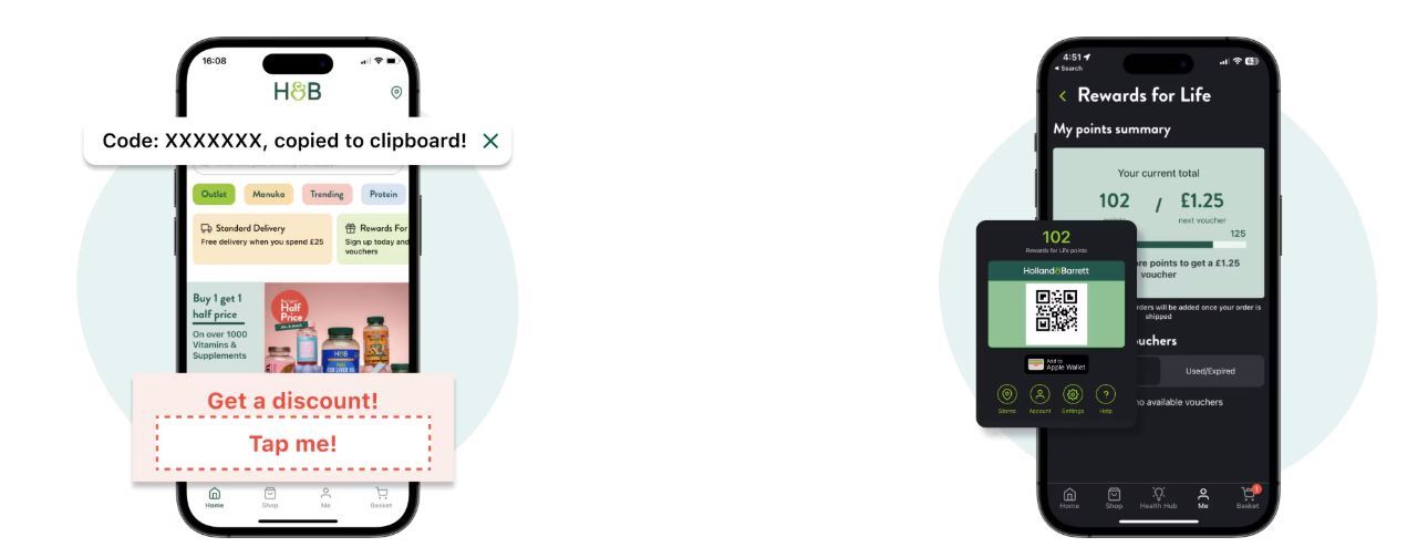 Holland & Barrett app