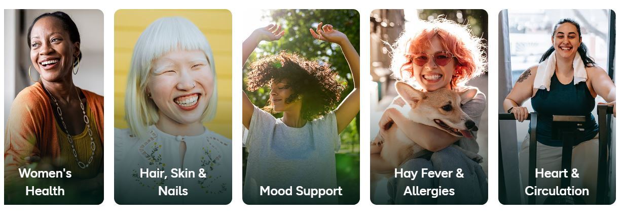 Holland & Barrett categories