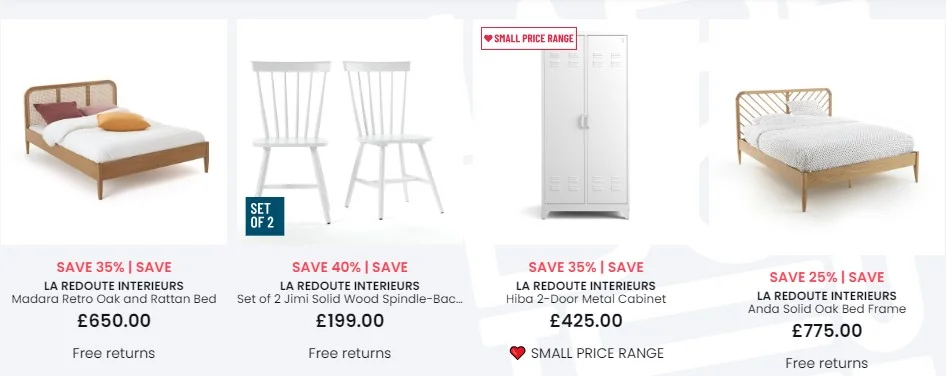 La Redoute sale