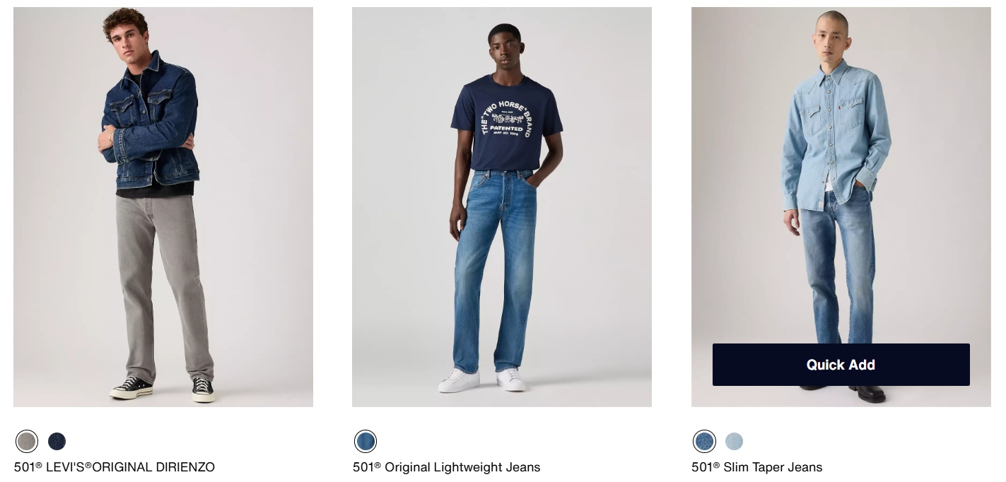 Levi's 501s