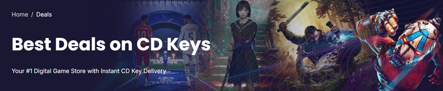 Loaded games and CD Keys discounts