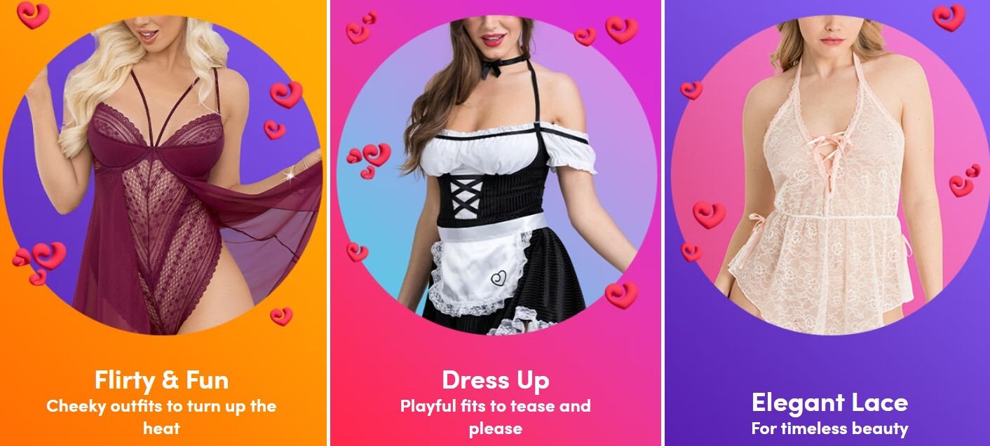 Lovehoney lingerie collection