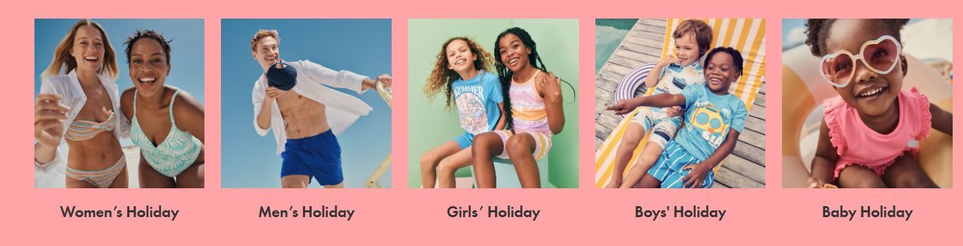 Matalan holiday clothing