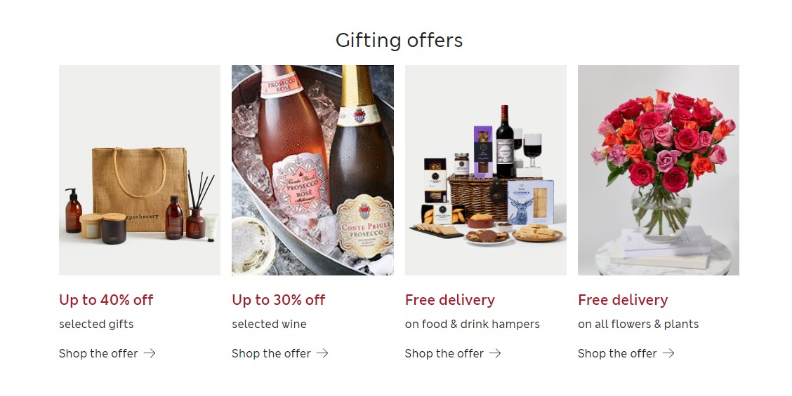 M&S offers