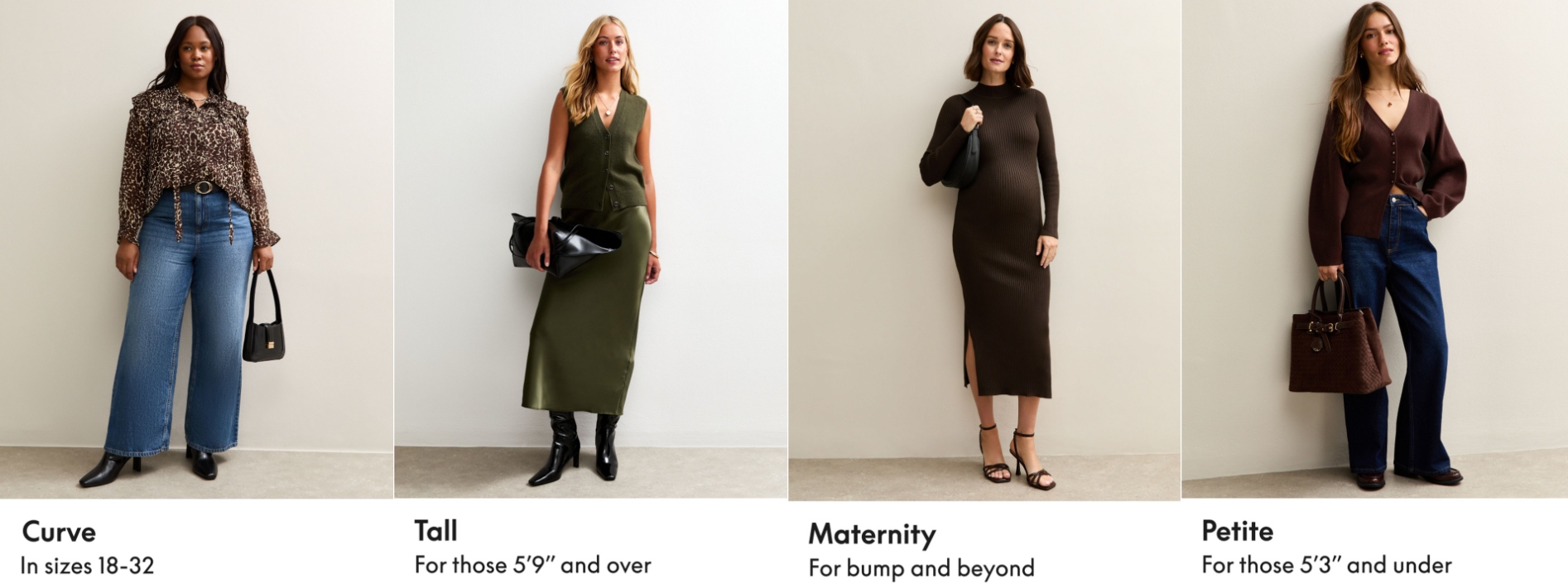 New Look sizes