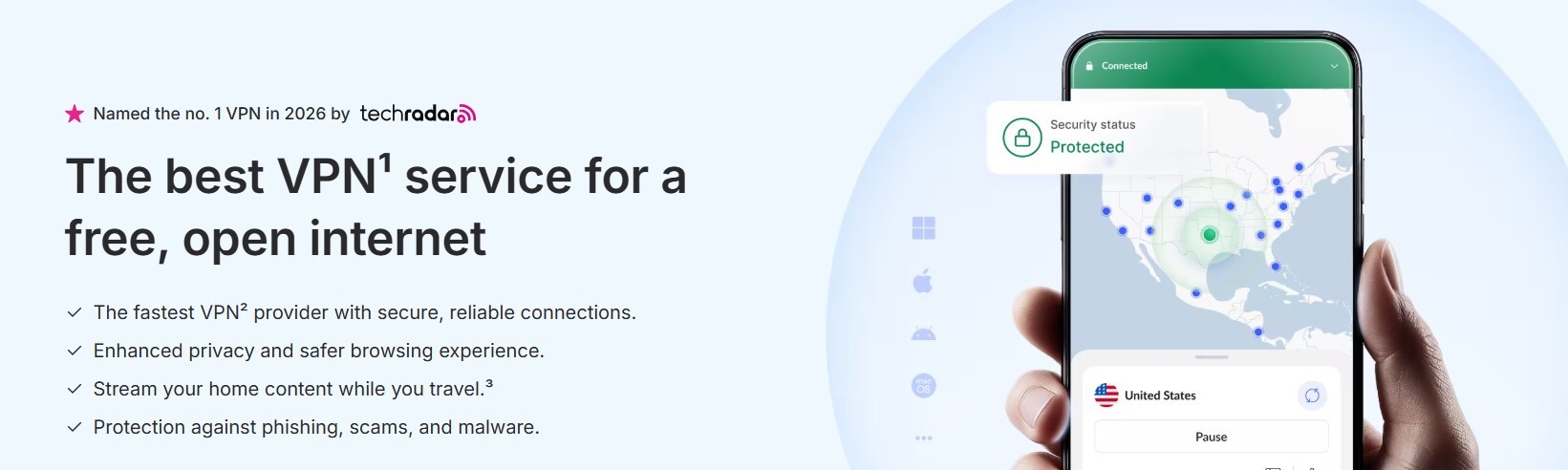 Excellent service from NordVPN