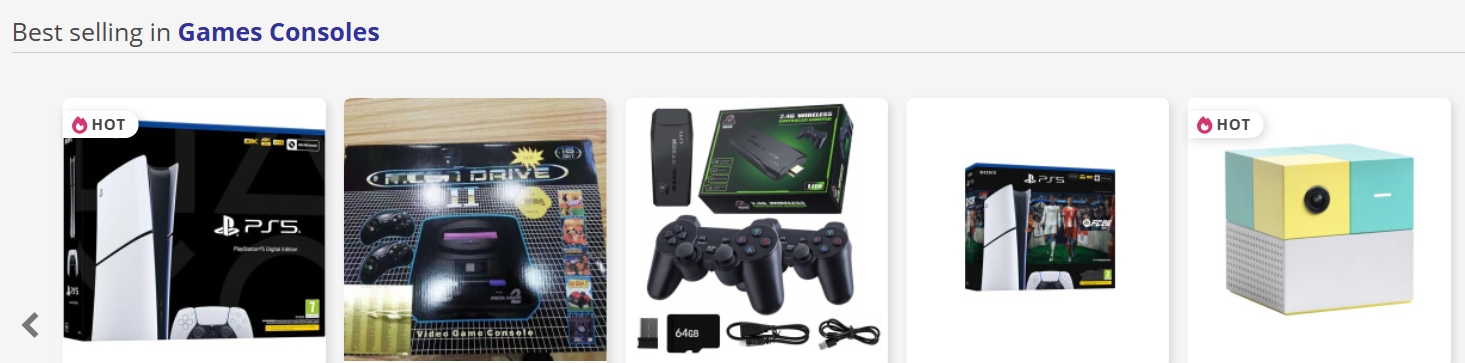 An image showing tech on sale at OnBuy