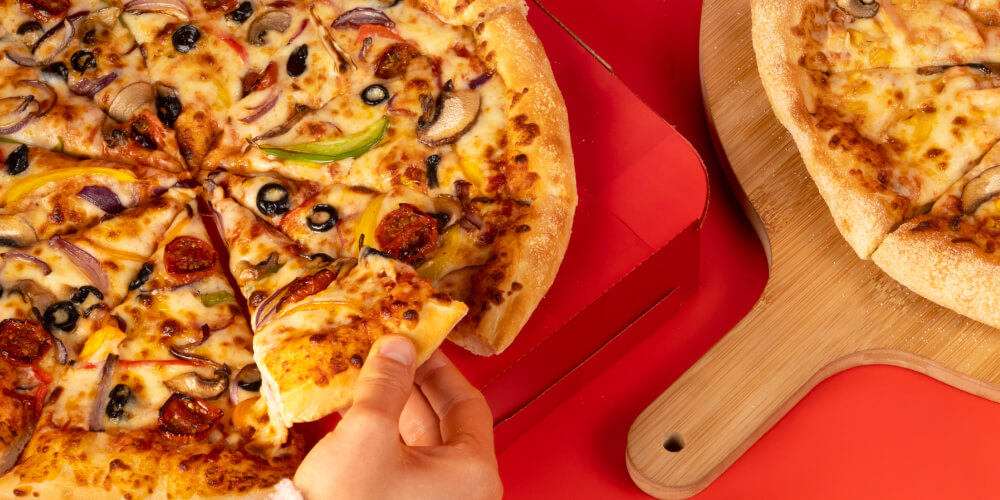 Pizza Hut slice