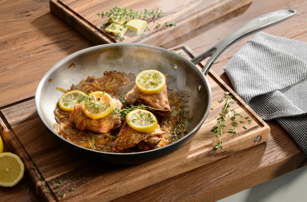 ProCook stainless steel pans