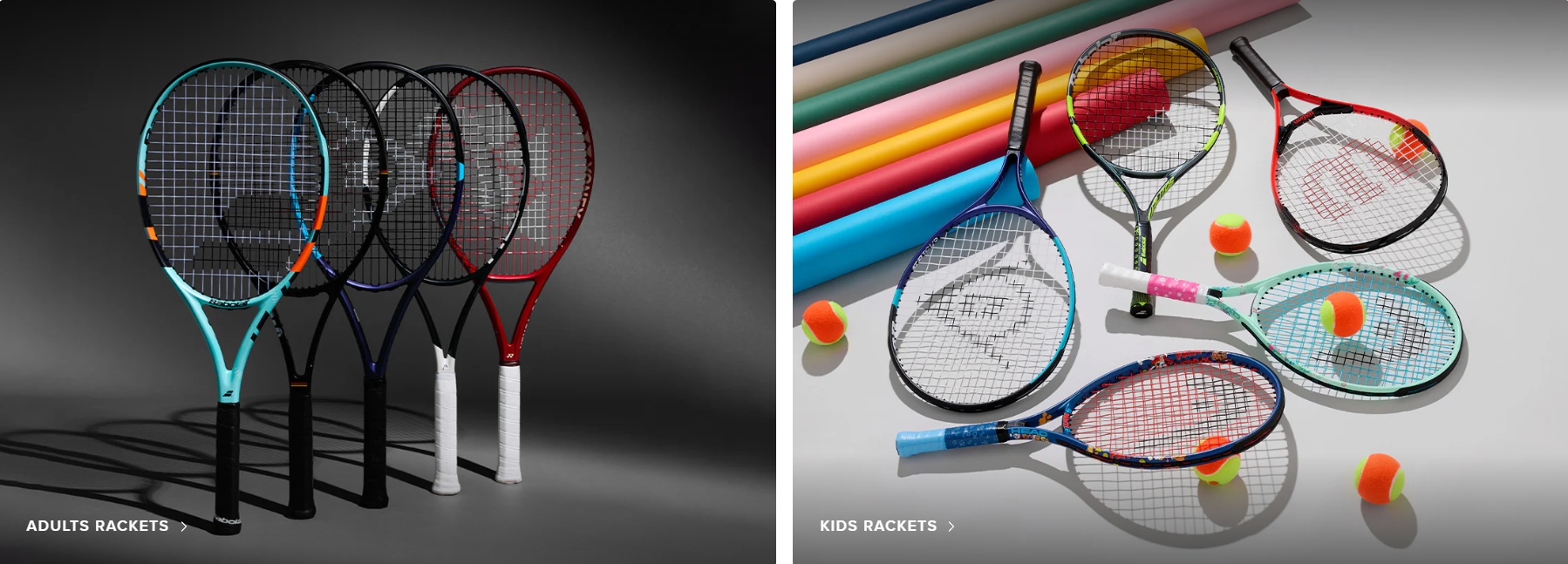 An image showing Pro:Direct tennis rackets