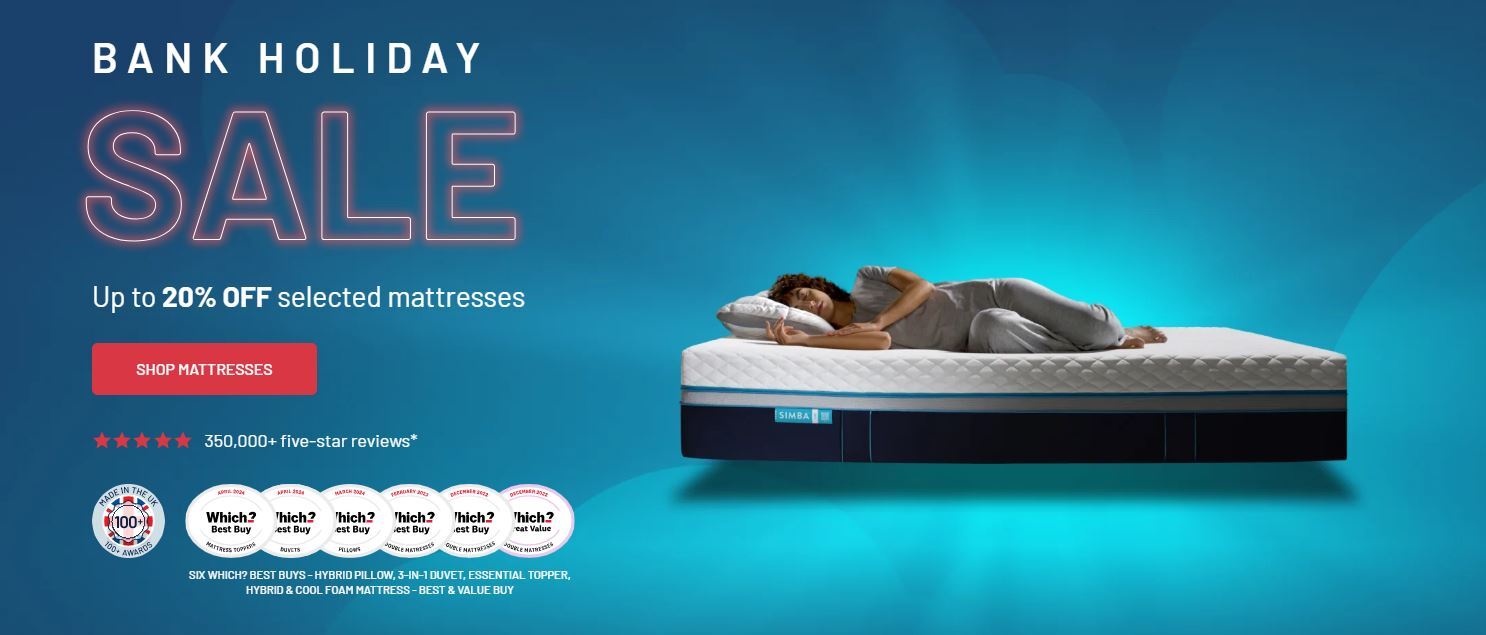 Simba sale, offers and discounts