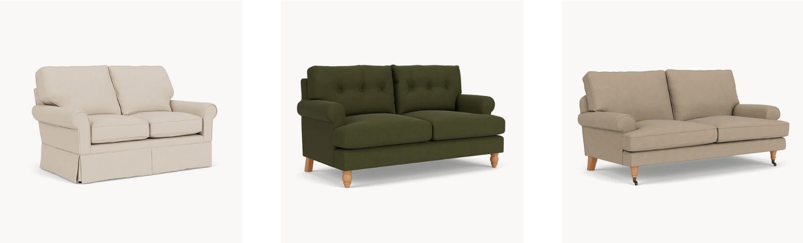 An image showing sofas for sale at The Cotswold Company