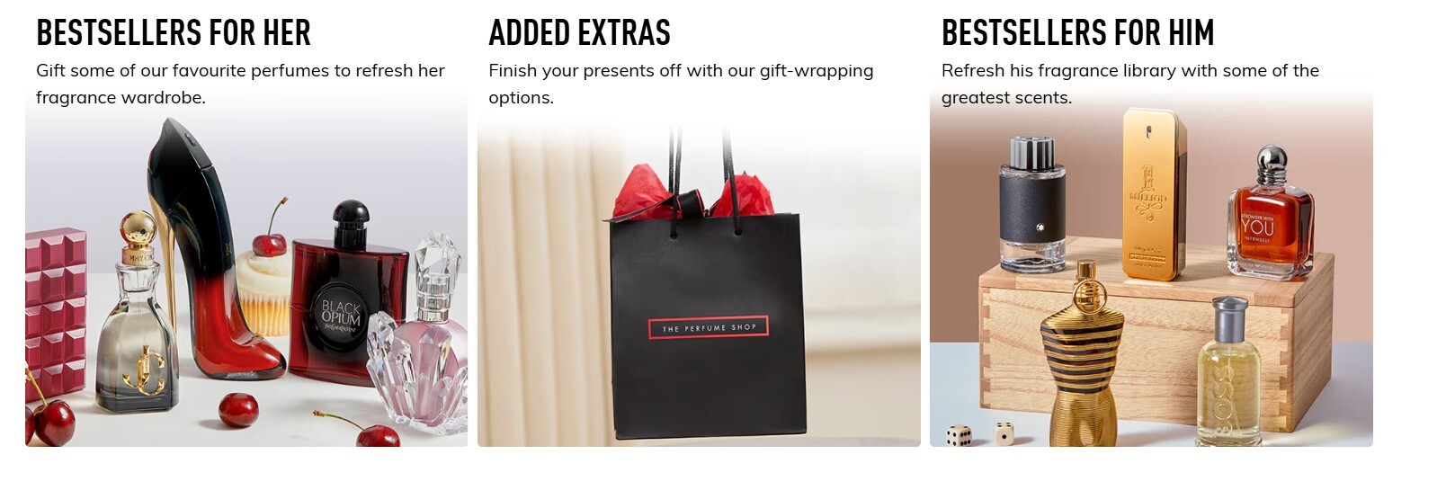 The Perfume Shop gifts