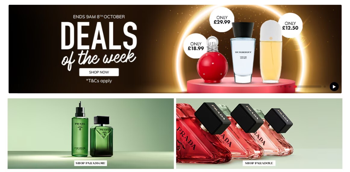 The Perfume Shop deals