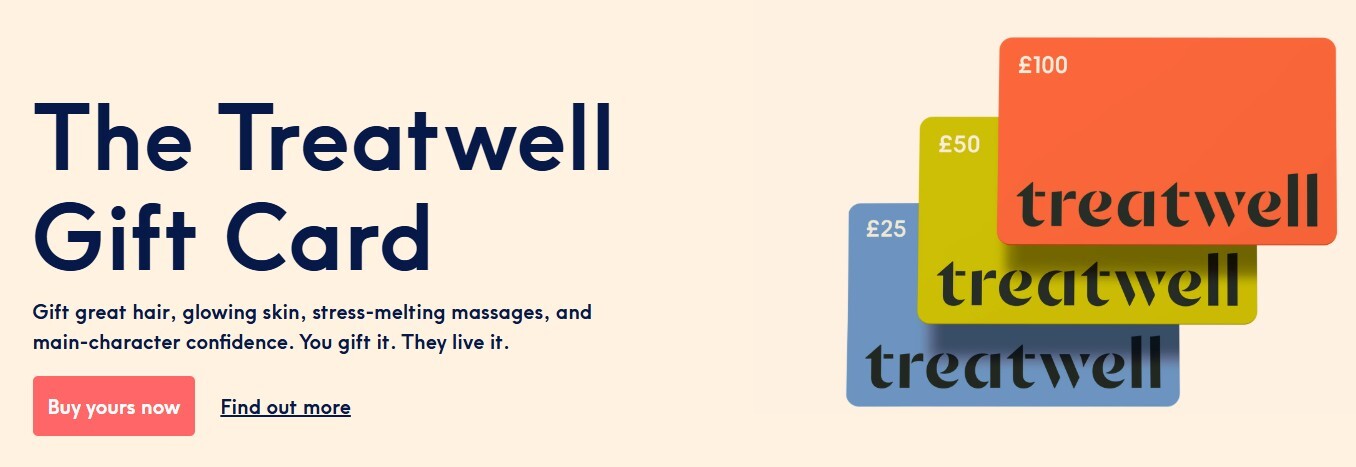 Treatwell gift cards