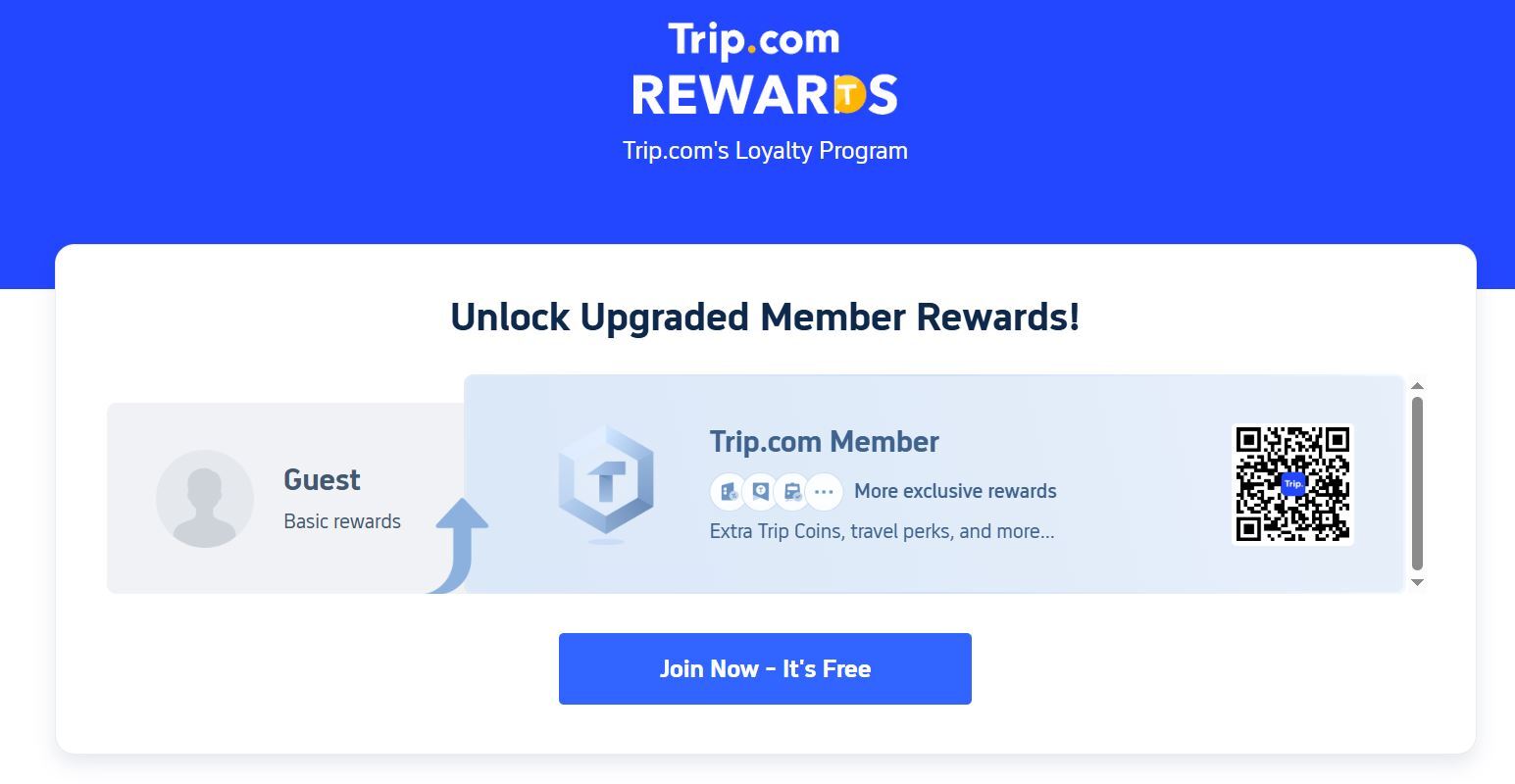 Trip.com rewards