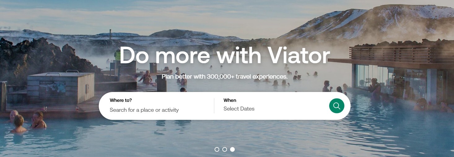 Viator travel and experiences
