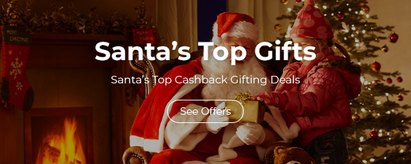 Santa's TopCashback gifting deals