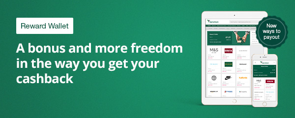 A bonus and more freedom in the way you get your cashback. 