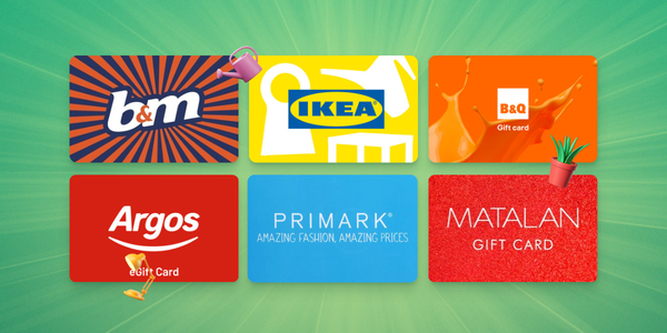 BandM, Ikea, BandQ, Argos, Primark and Matalan TopGiftCards