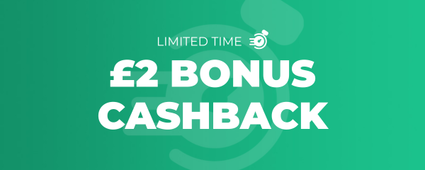 £2 Bonus Cashback