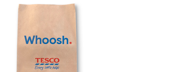 Tesco woosh bag
