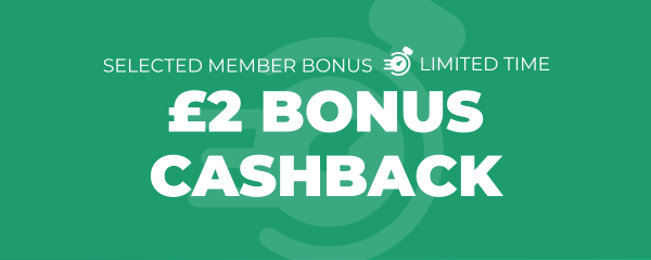 £2 Bonus Cashback