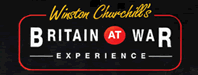 Winston Churchills Britain at War Experience Logo