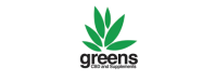 Greens CBD and Supplements Logo