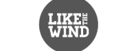Like the Wind Running Magazine and Gifts Logo